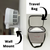 travel bag and wall mount travel bag and wall mount