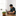 Man sitting at home on a laptop working from home
