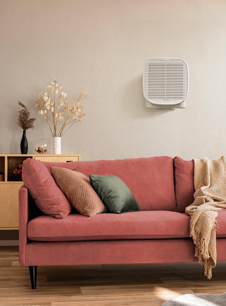 AirMend and TrueCarbon wall mount