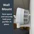 Wall Mount Accessory for AirMend and TrueCarbon_2